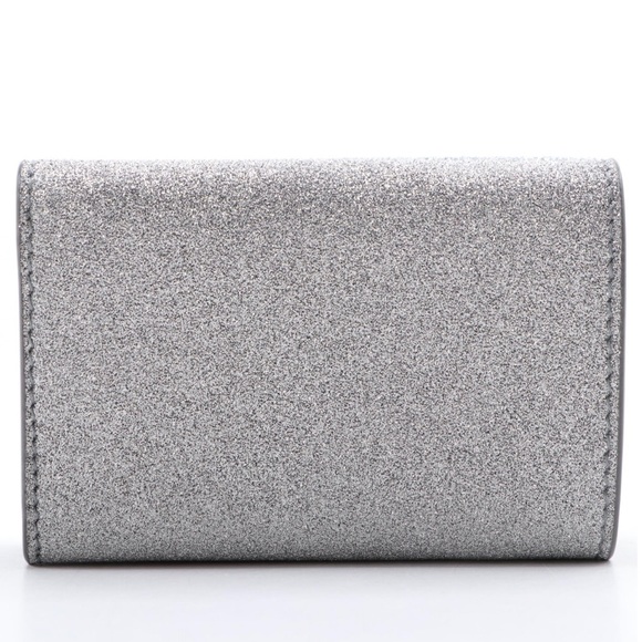 Balenciaga Everyday Mini Trifold Glitter Wallet - Picture 4 of 16